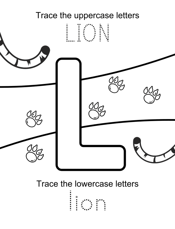 38 ABC PDF Coloring Book For Kids With Letter Tracing