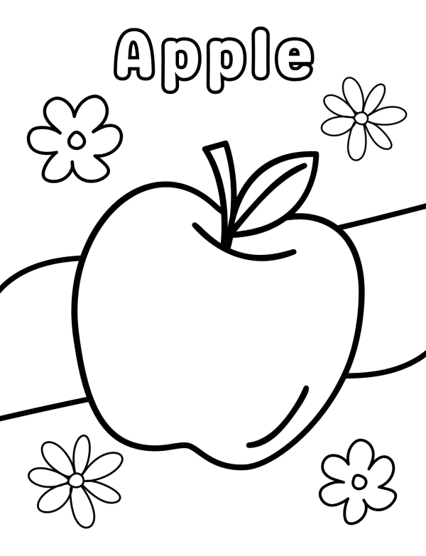 6 ABC PDF Coloring Book For Kids With Letter Tracing