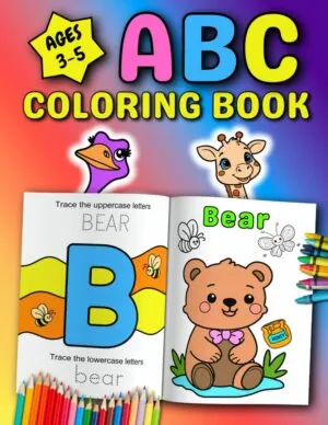 ABC PDF Coloring Book for kids