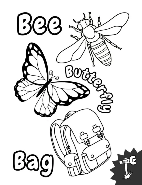 Alphabet Coloring Book for Kids – Fun ABC Learning with 100+ Illustrations