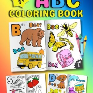 Alphabet Coloring Book for Kids – Fun ABC Learning with 100+ Illustrations