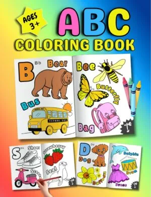Alphabet Coloring Book for Kids – Fun ABC Learning with 100+ Illustrations