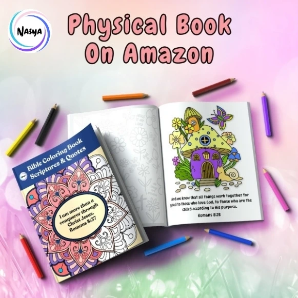 Bible Coloring Book on Amazon