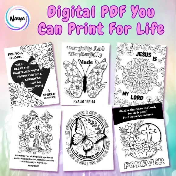 Bible coloring books to buy and download