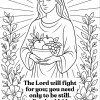 1 Bible verse coloring page